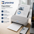 Zyrovina™ PaperGlide Smart Document Scanner & Organizer
